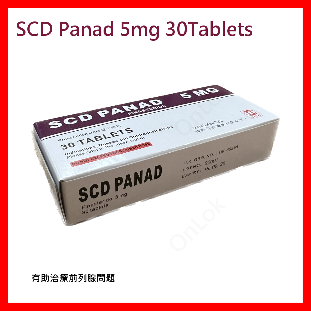SCD Panad 5mg 30s